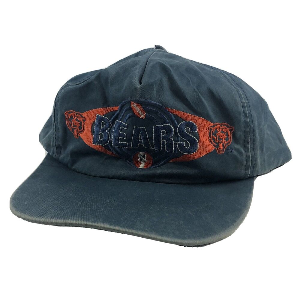 Chicago Bears SnapBack Hat NFL Campri Teamline Vintage Rough Shape